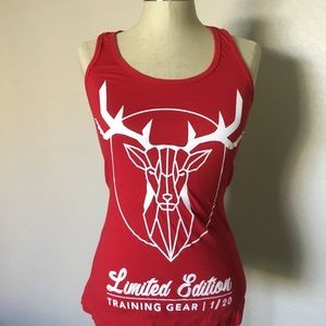 New Race back Tank Top